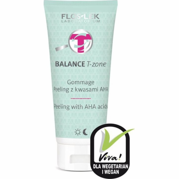 FLOSLEK FLOSLEK_Balance T-Zone gommage peeling s AHA kyse...