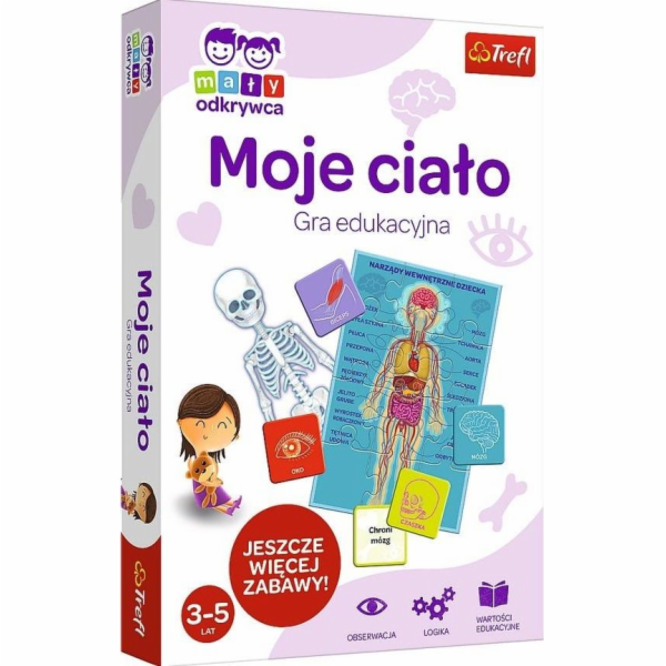 Trefl - HRA LITTLE EXPLORER MY BODY CLUES PUD