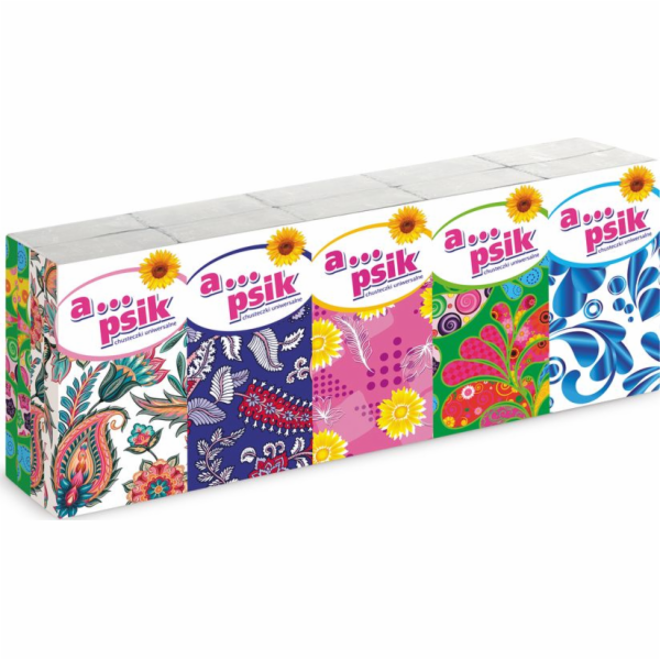 apsik A...psik hygienické ubrousky 10x9 ks.