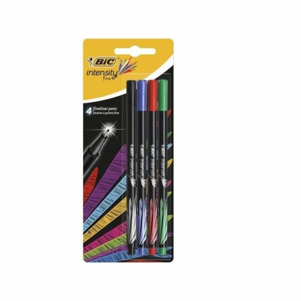 Bic Fineliner 4 barvy 0,4 (942082)