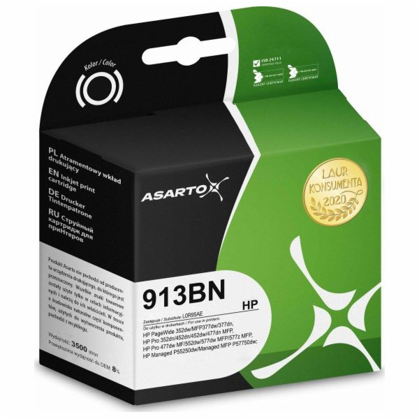 Inkoust Asarto Inkoust Asarto pro HP 913BN | L0R95AE | 35...