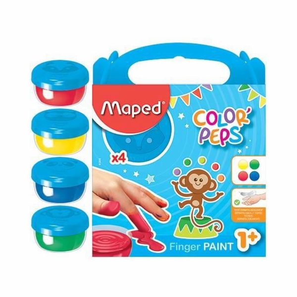 Prstové barvy Maped Colorpeps (235070)