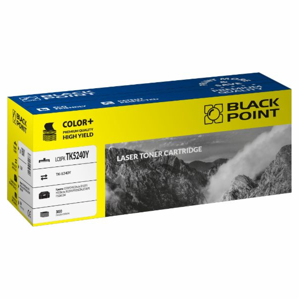 Toner Black Point LCBPKTK5240Y Žlutý náhradní TK-5240Y (B...