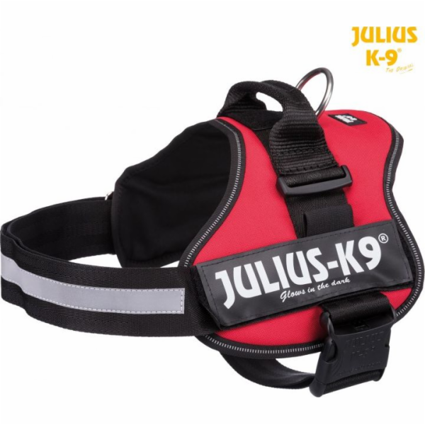 Trixie postroje Julius-K9, vel 3/XL: 82–118 cm, červená