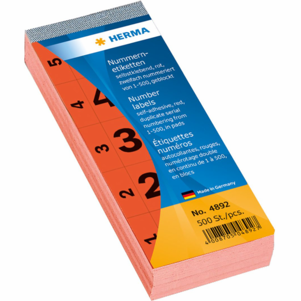 Herma Samolepící etikety 28 x 56 mm / 500 kusů (4892)