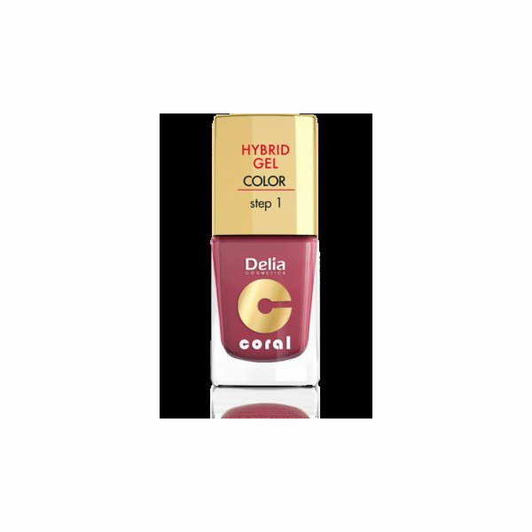 Delia Cosmetics Coral Hybrid Gel Nail email č. 18 marsala...
