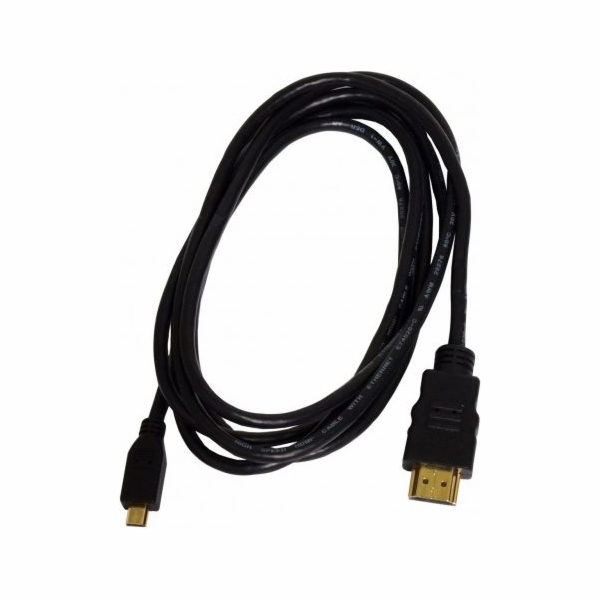 Art HDMI Micro - HDMI kabel 1,8 m černý (KABHDEM/HDE AL-O...