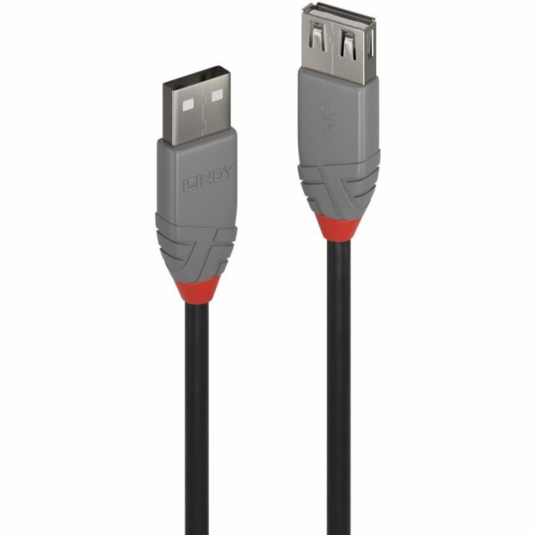 Lindy USB-A - USB-A kabel USB 3 m černý (36704)