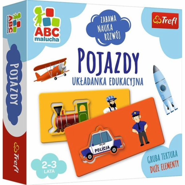 Trefl -GAME VOZIDLA ABC MALUCHA TREFL PUD
