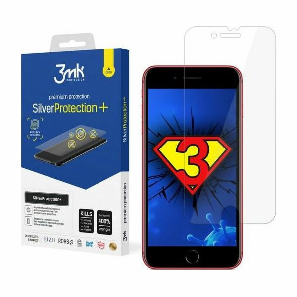 3MK 3MK Silver Protect+ iPhone 8 Plus Antimikrobiální fól...