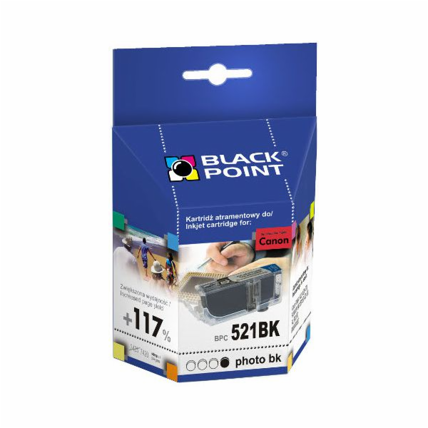 Black Point inkoust BPC 521 BK / CLI-521BK (černý)