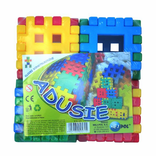 Czako Klocki Adusie, 24 prvků - 5907760025715