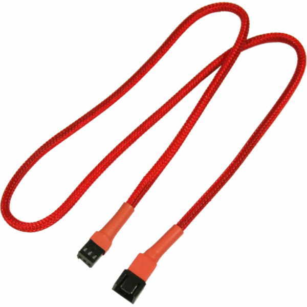 Nanoxia 3-pin - 3-pin, 0,6 m, červená (900300001)