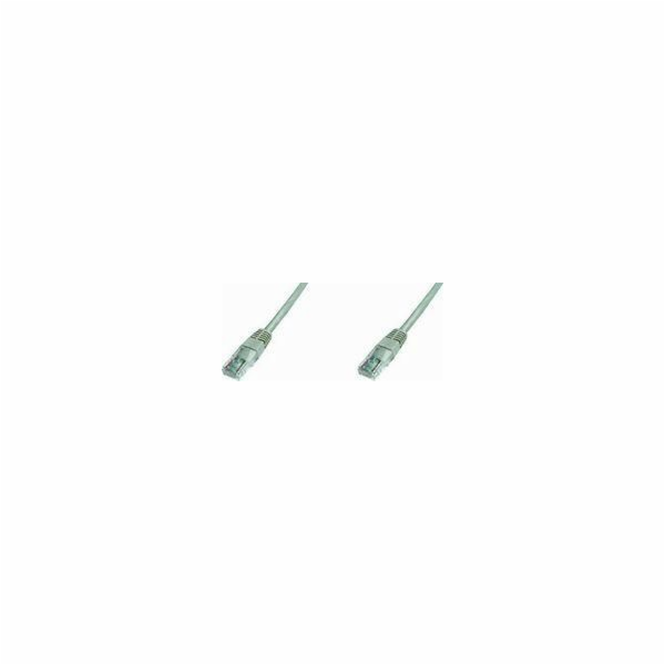 Gembird propojovací kabel RJ45, kat. 5e, UTP, 3m, šedý (P...