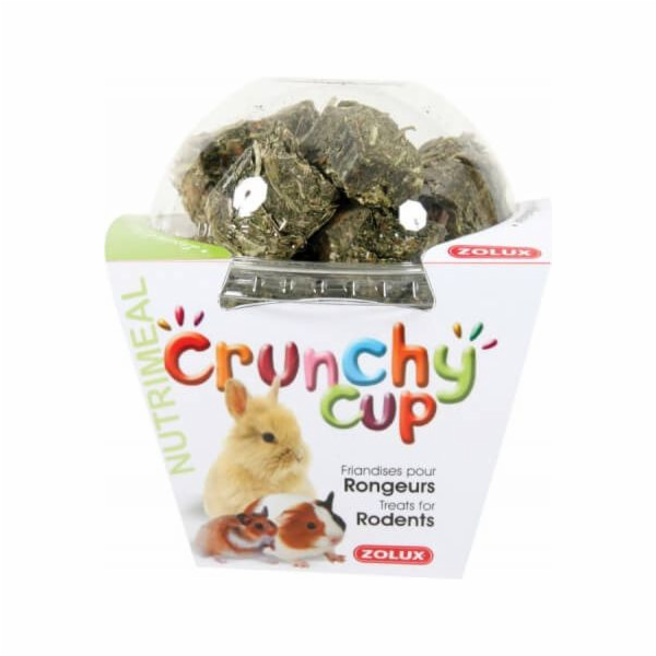 Zolux CRUNCHY CUP BLOCKS pamlsky pro hlodavce vojtěška/mr...