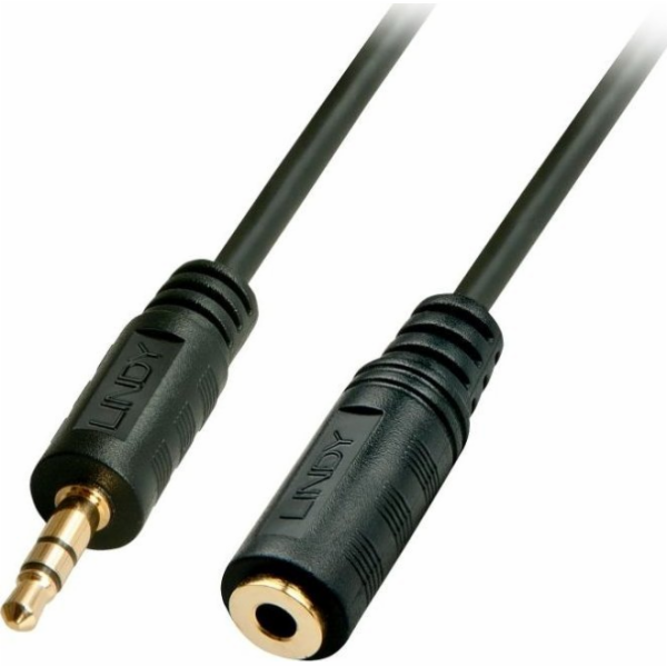 Lindy kabel Jack 3,5 mm – Jack 3,5 mm 2 m černý (35652)