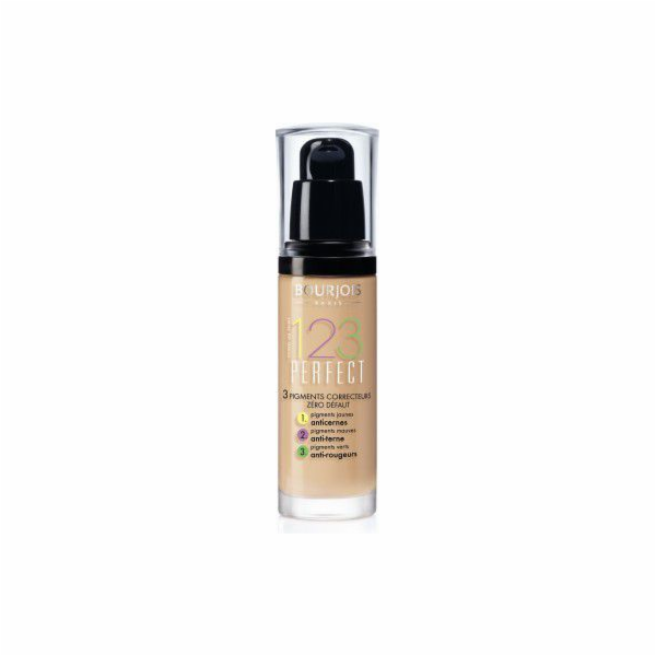 Bourjois Paris 123 Perfect Foundation 16 Hour 55 Dark Bei...