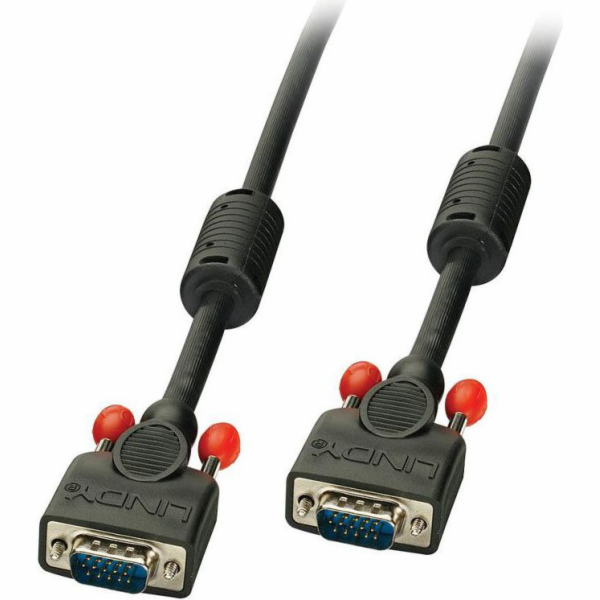 Lindy D-Sub (VGA) - D-Sub (VGA) kabel 1m černý (36372)