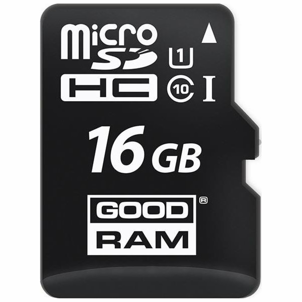 Karta GoodRam MicroSDHC 16 GB Class 10 UHS-I/U1 (M1AA-016...