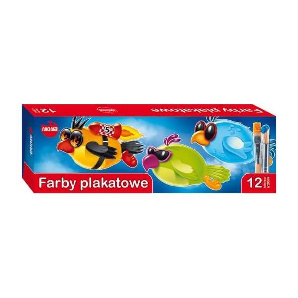 Plakátové barvy Pulio Mona - (MONA F212)