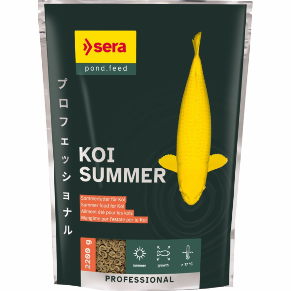 Sera Koi Professional Summer Food 2.200 g - speciální krmivo