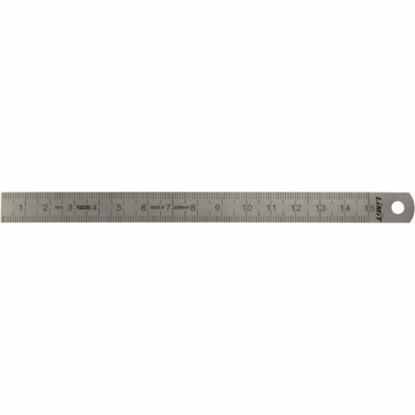 Limitní ocelové tyčové pravítko 200 x 13 mm (27020304)