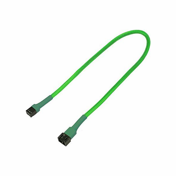 Nanoxia 3-pin - 3-pin, 0,3 m, světle zelená (NX3PV30NG)