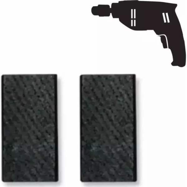 Dedra Electrographite kartáče pro DED7961, DED7962