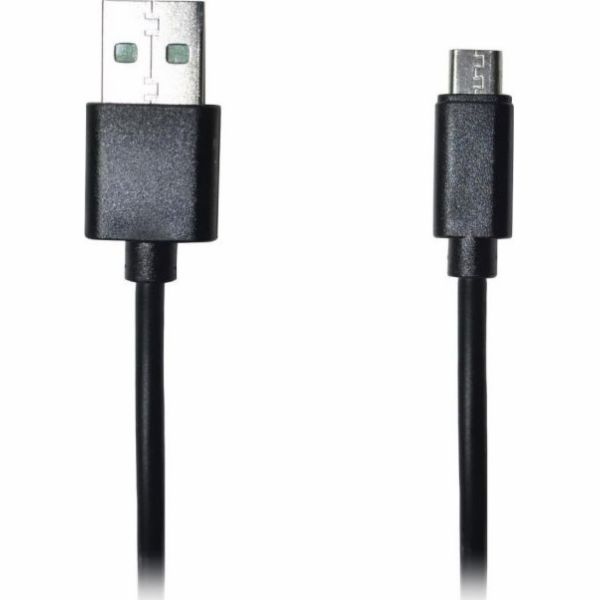 Msonic USB-A - microUSB kabel 1 m černý (MLU532)