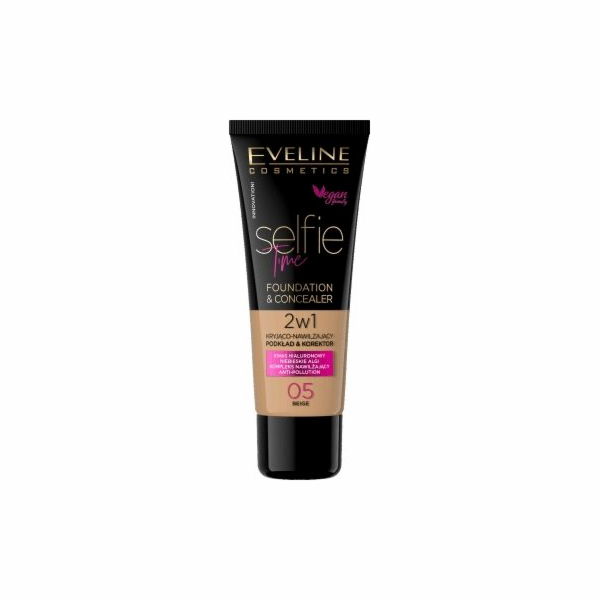 Eveline Selfie Time 2v1 05 béžová 30ml