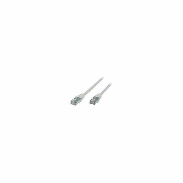 Patchcord F/UTP Cat5e 3,00m, šedý
