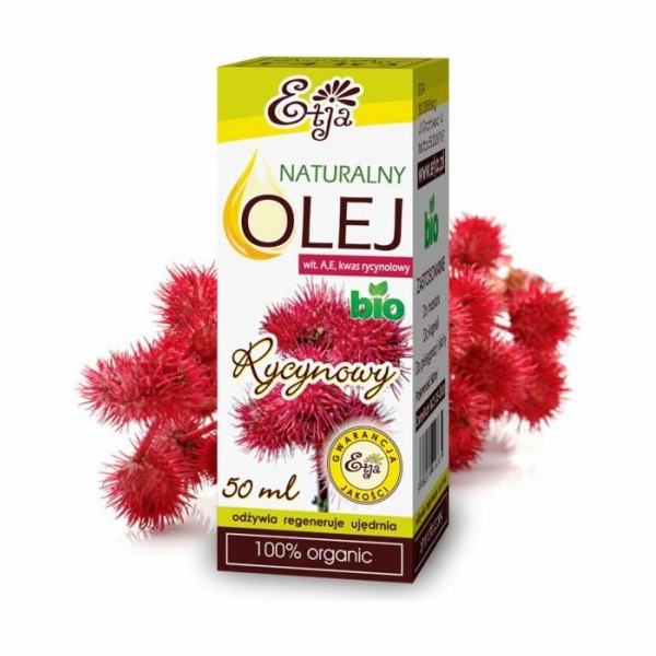 Etja organický ricinový olej, 50 ml