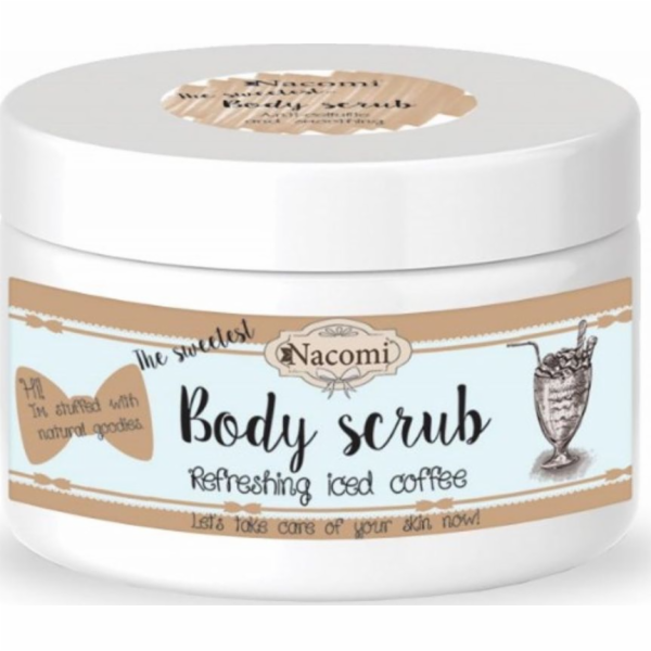 Nacomi Cukrový peeling - káva 200 ml