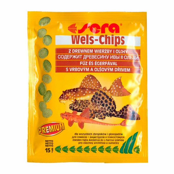 sera WELS-CHIPS TAŠKA 15g