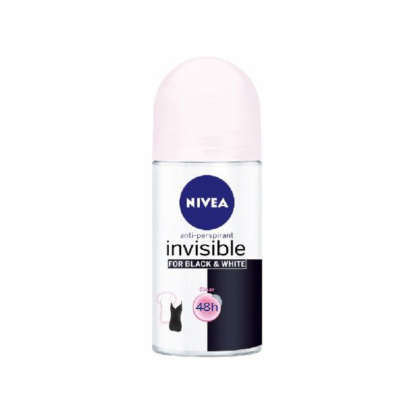 Nivea INVISIBLE CLEAR deodorant roll-on pro ženy 50ml