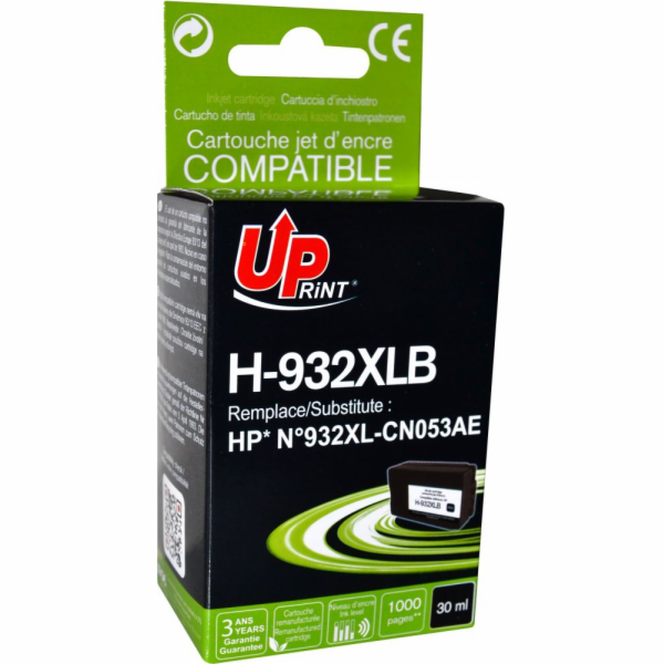 Inkoust UPrint H-932XL-B / CN053AE (černý)