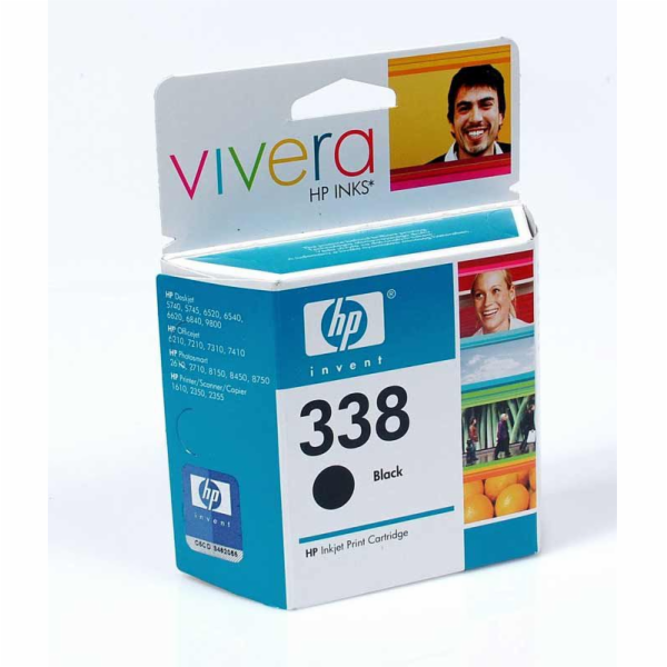 Inkoustová kazeta HP C8765EE č. 338 (černá)