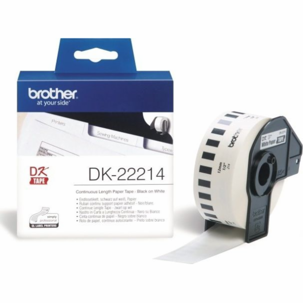 Brother DK-22214 (černá na bílém)