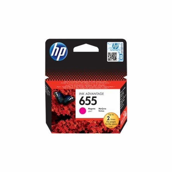 HP 655 purpurový inkoust (CZ111AE)