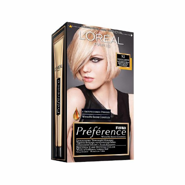 L Oreal Paris Feria Preference velmi světlá blond 92