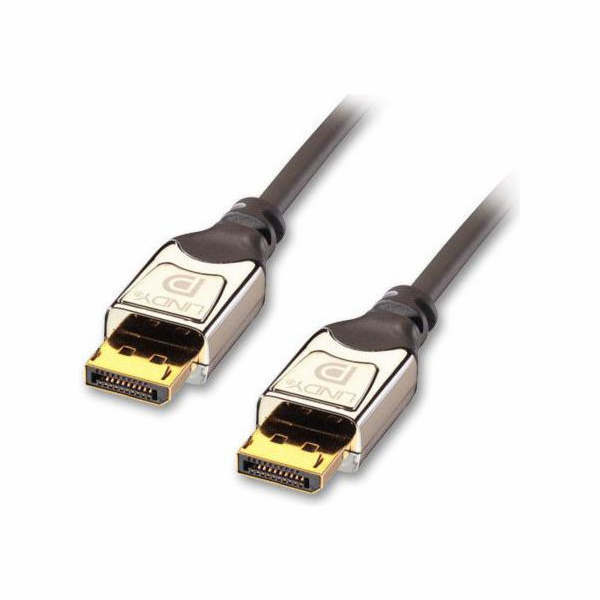 Lindy DisplayPort – kabel DisplayPort 0,5 m stříbrný (41530)