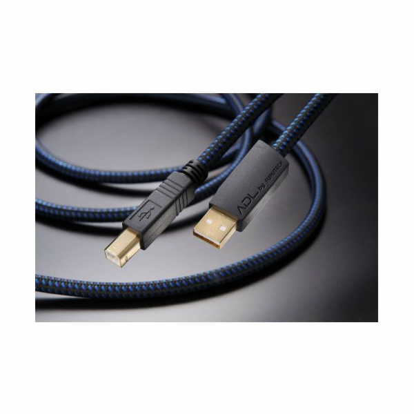 Furutech ADL USB-A - USB-B USB kabel 0,6 m Černý