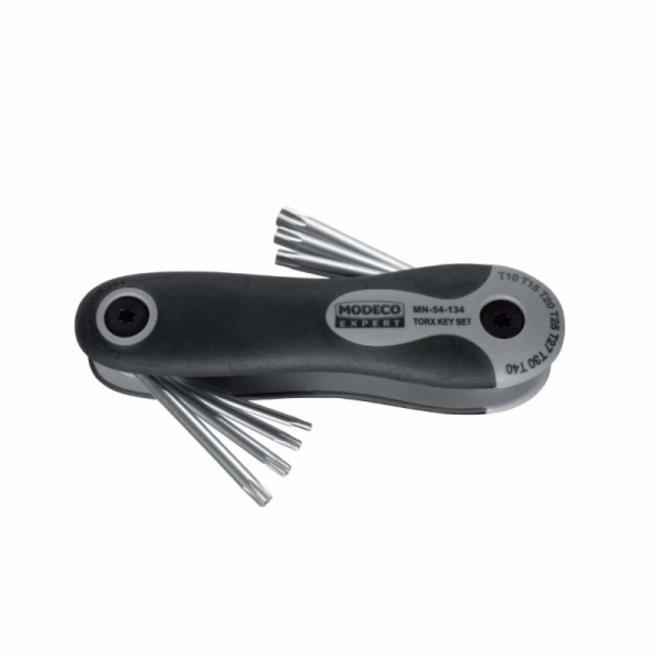 Modeco Sada klíčů Torx L-key, multifunkční, T10-T40, 7 ks...
