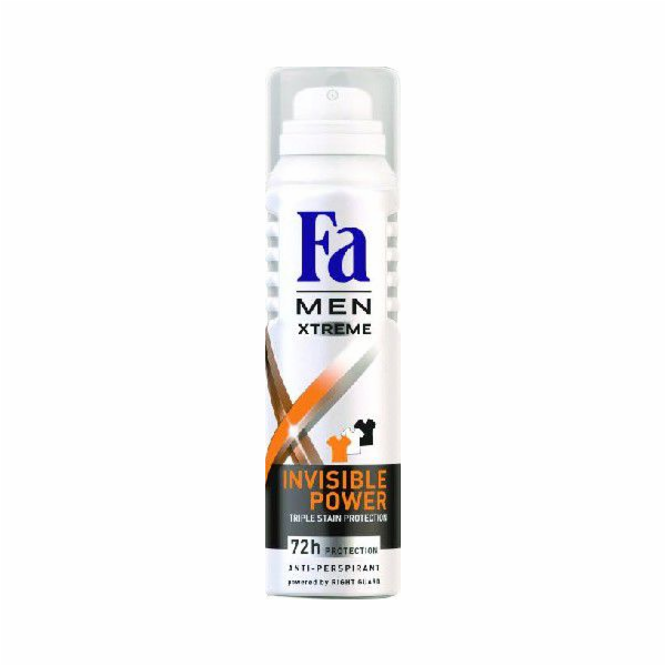 Fa Men Xtreme Invisible Power Deodorant sprej 150 ml