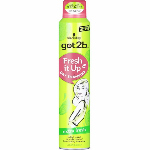 Schwarzkopf Got2b Regular Suchý šampon 200 ml