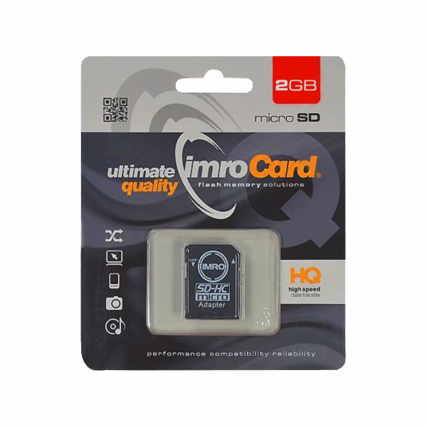 Karta Imro MicroSDHC 2 GB Class 4 (KOM000462)