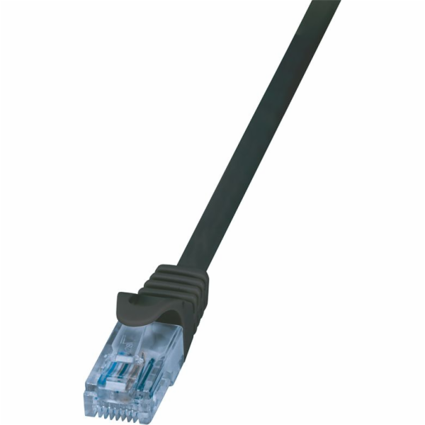 LogiLink RJ-45/RJ-45, Cat.6A, U/UTP, černá, 10m (CP3093U)