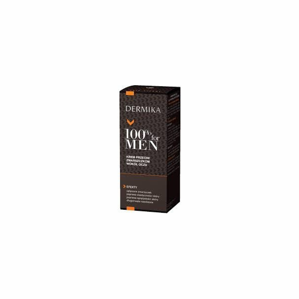 Dermika 100% for Men Oční krém proti vráskám 15ml