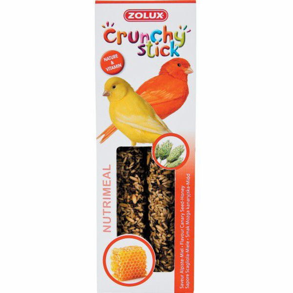 Zolux Crunchy Stick kanárský mozek/med 85g