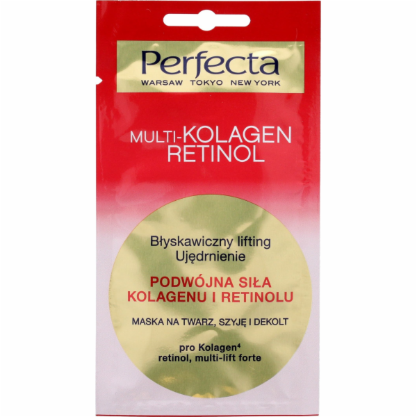 Perfecta Perfecta Multi-Collagen Retinol Pleťová maska 8 ml